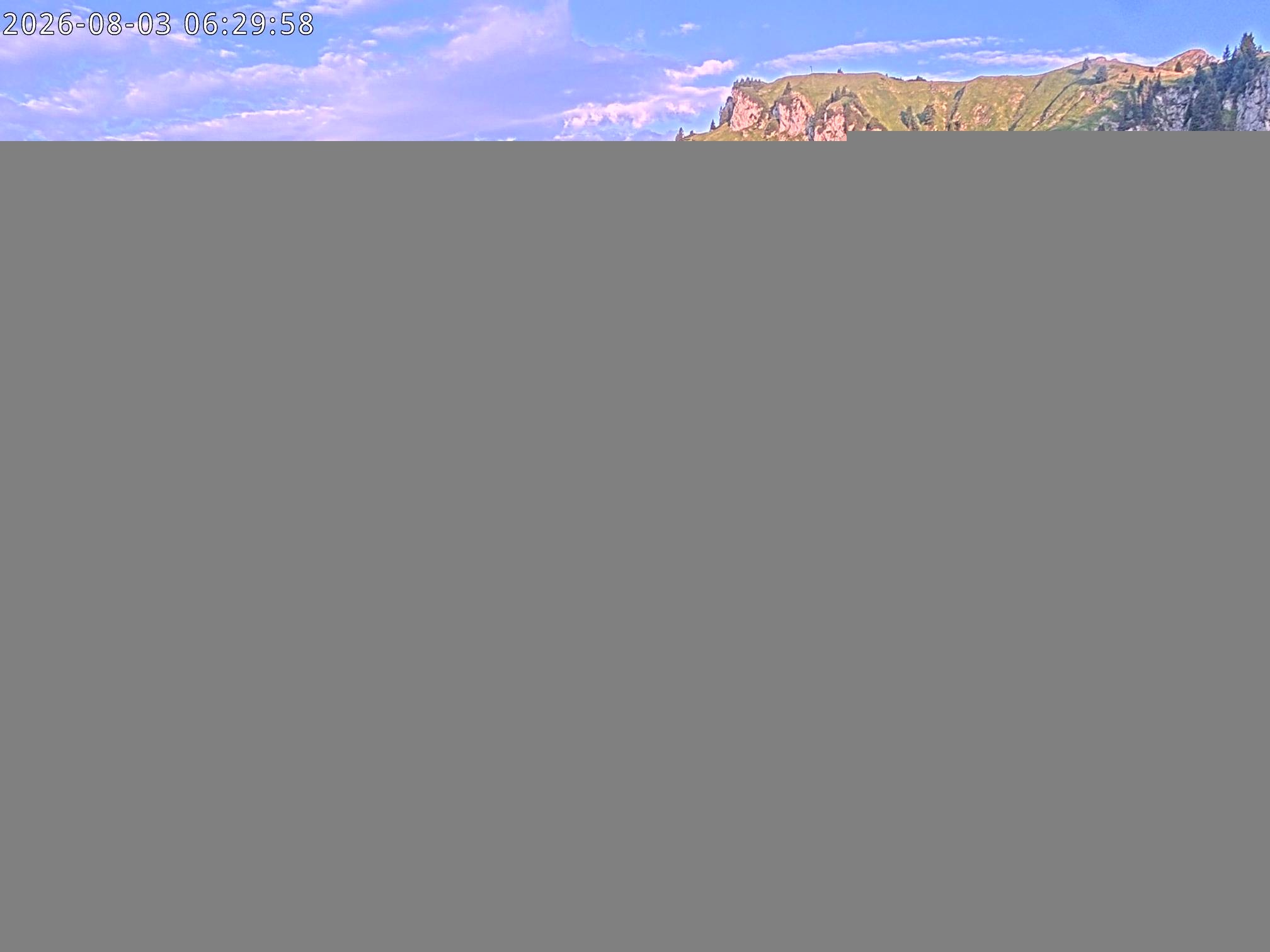 Archiv Foto Webcam Stiealm unterhalb des Latschenkopfes