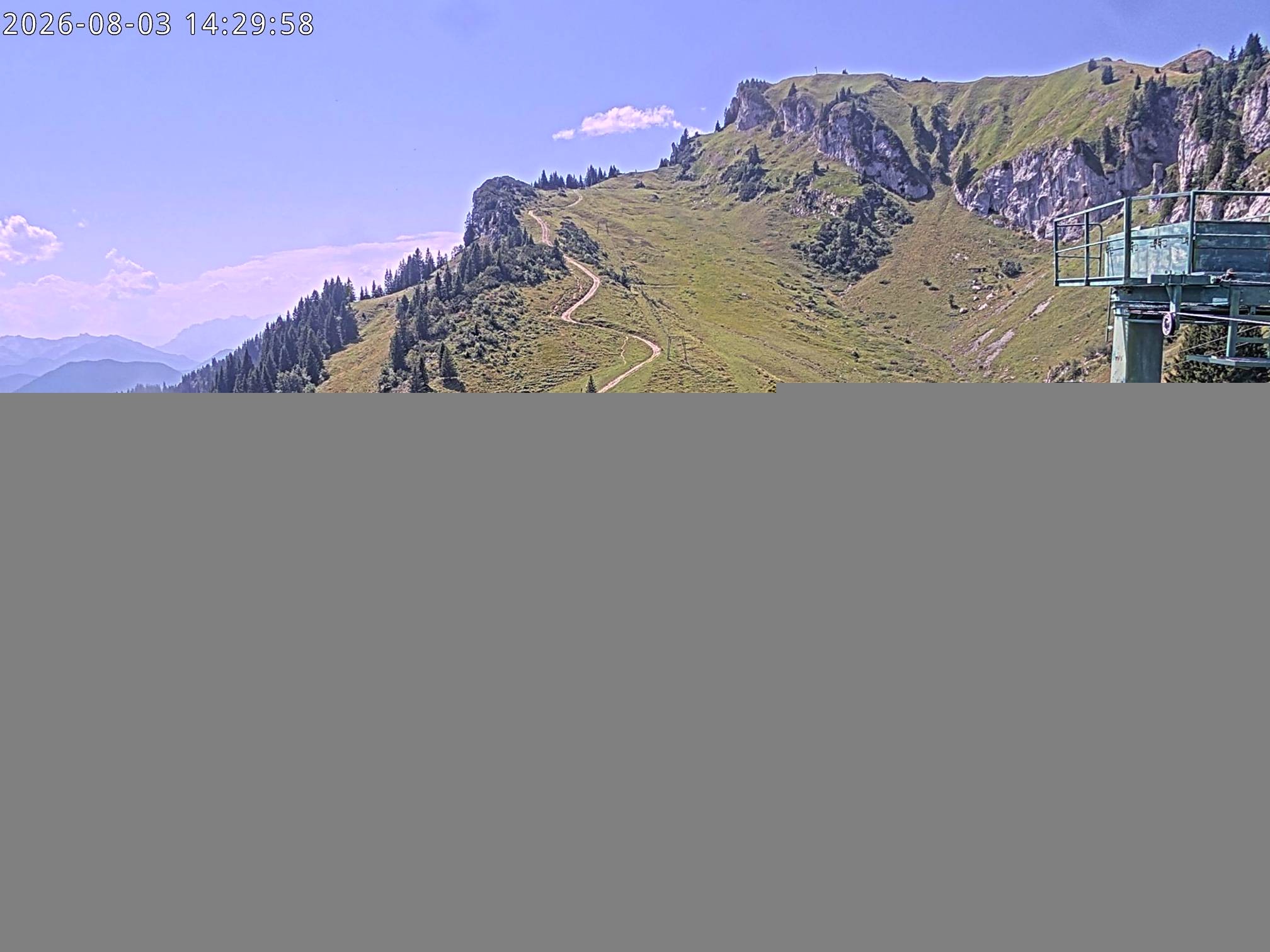 Archiv Foto Webcam Stiealm unterhalb des Latschenkopfes