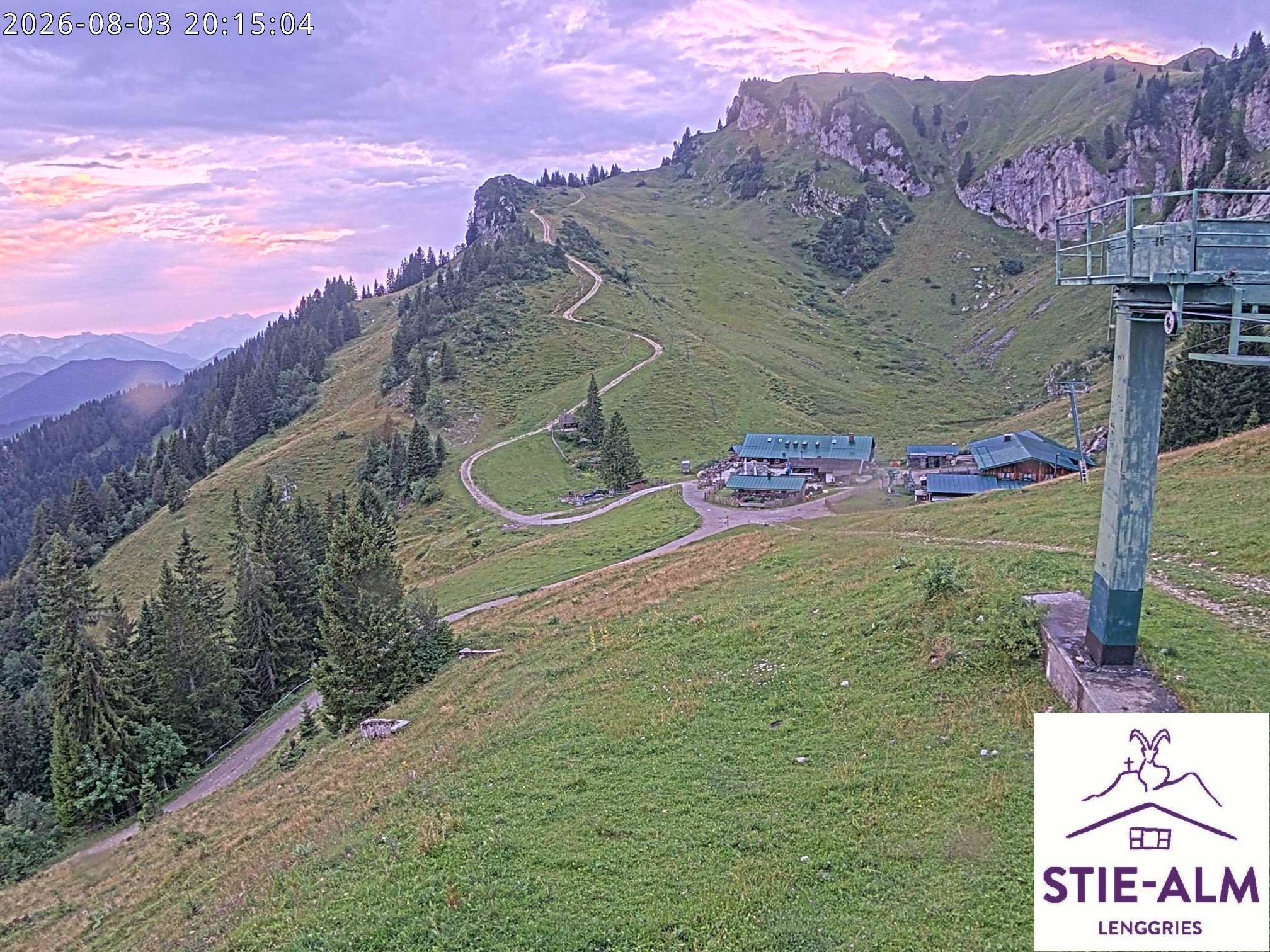 Archiv Foto Webcam Stiealm unterhalb des Latschenkopfes