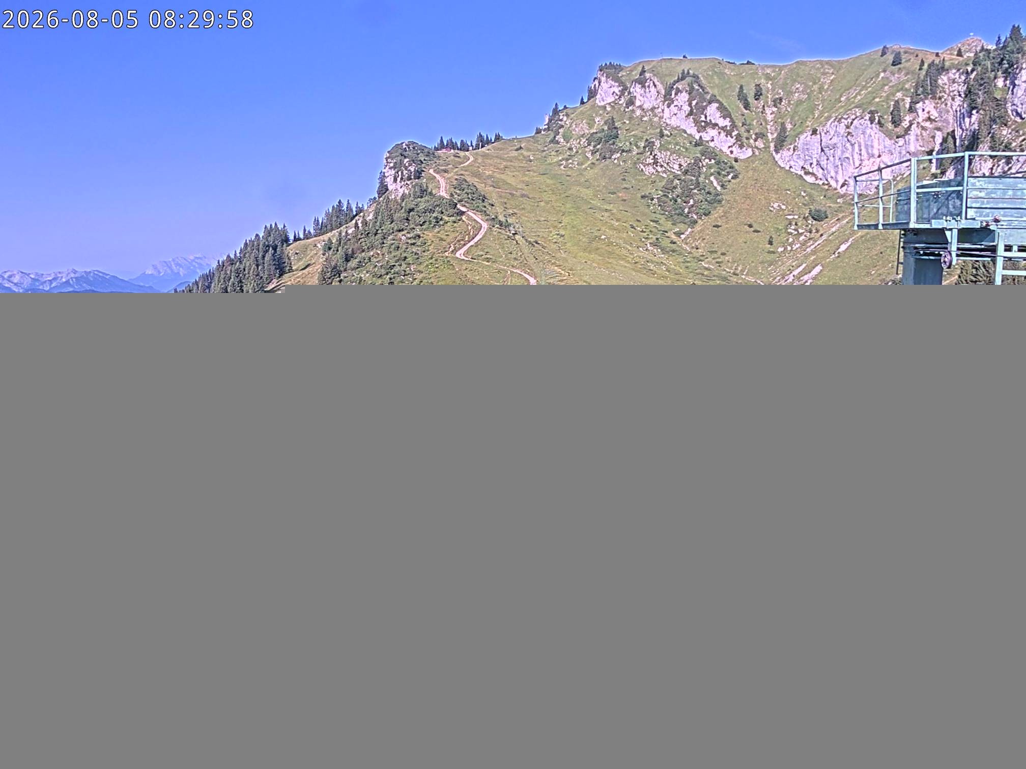 Archiv Foto Webcam Stiealm unterhalb des Latschenkopfes
