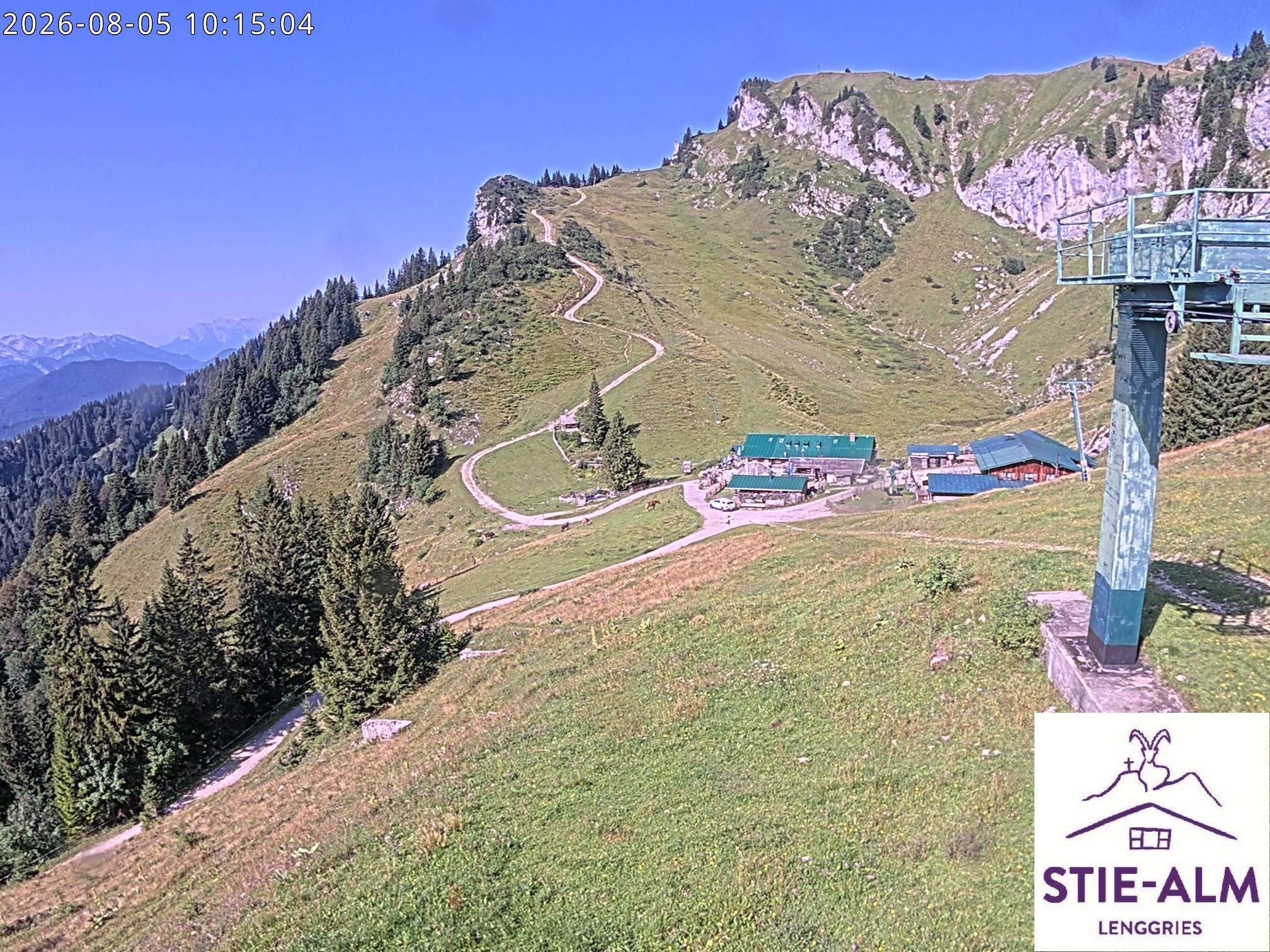 Archiv Foto Webcam Stiealm unterhalb des Latschenkopfes