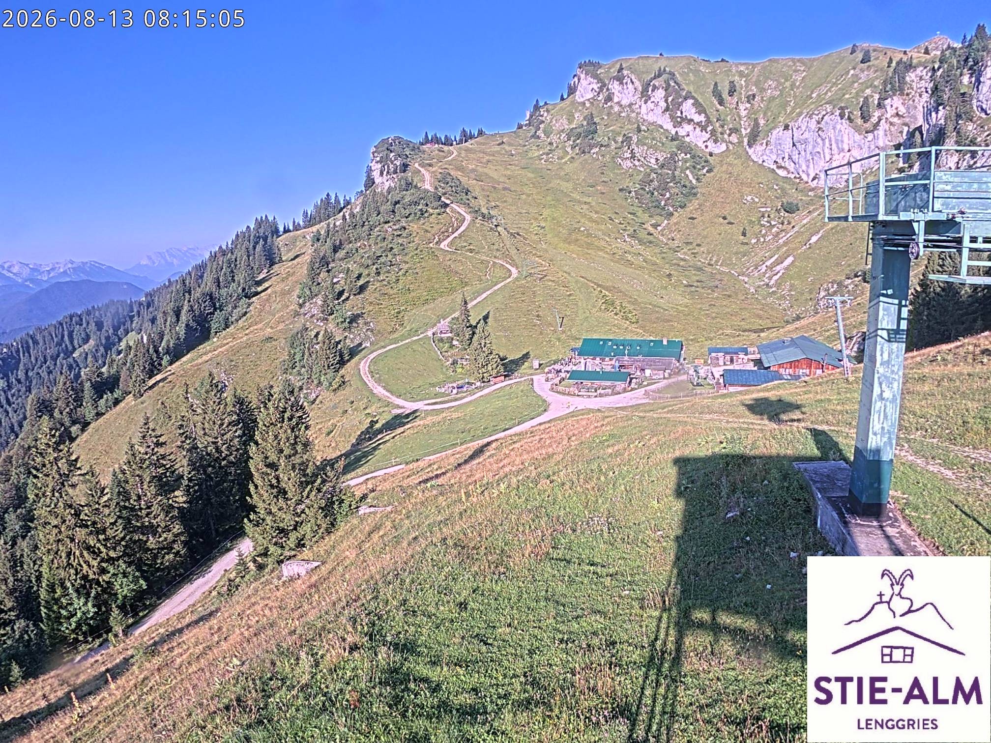 Archiv Foto Webcam Stiealm unterhalb des Latschenkopfes