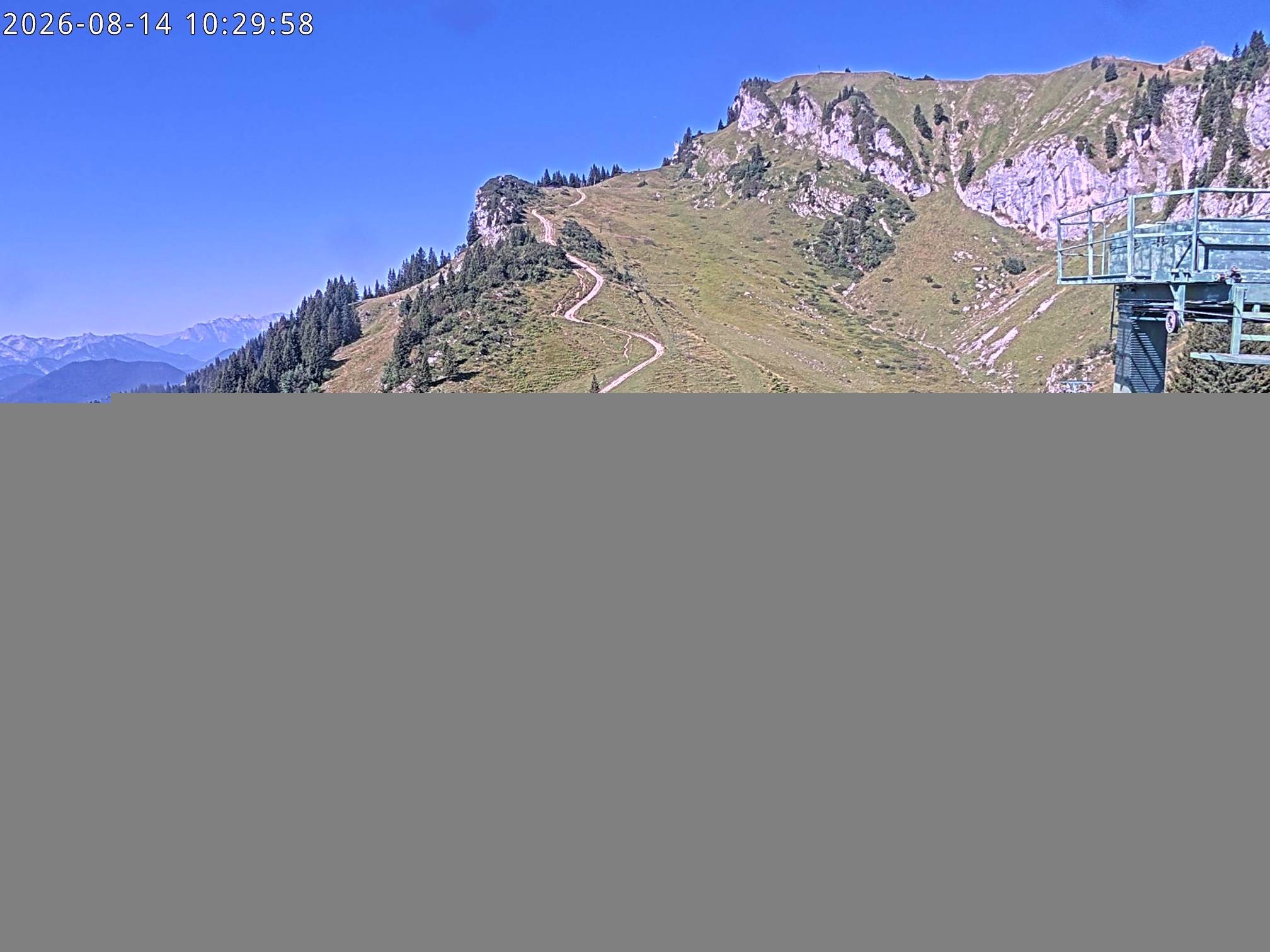 Archiv Foto Webcam Stiealm unterhalb des Latschenkopfes
