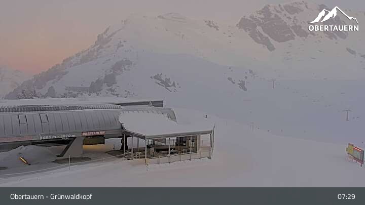 Archived image Webcam Obertauern - Grünwaldkopf