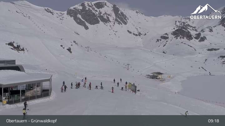 Archiv Foto Webcam Grünwaldkopf in Obertauern