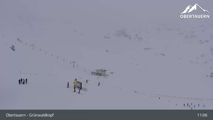 Archiv Foto Webcam Grünwaldkopf in Obertauern