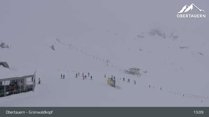Archived image Webcam Obertauern - Grünwaldkopf