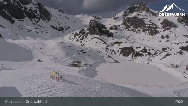 Archiv Foto Webcam Grünwaldkopf in Obertauern