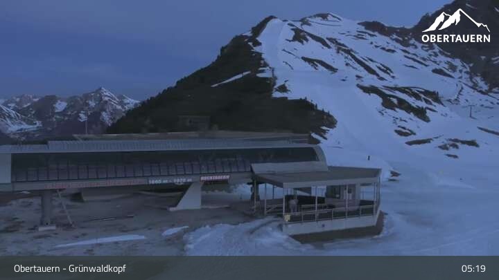 Archiv Foto Webcam Grünwaldkopf in Obertauern