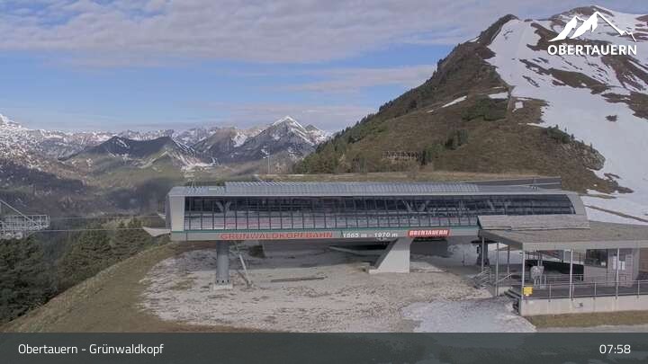 Archiv Foto Webcam Grünwaldkopf in Obertauern