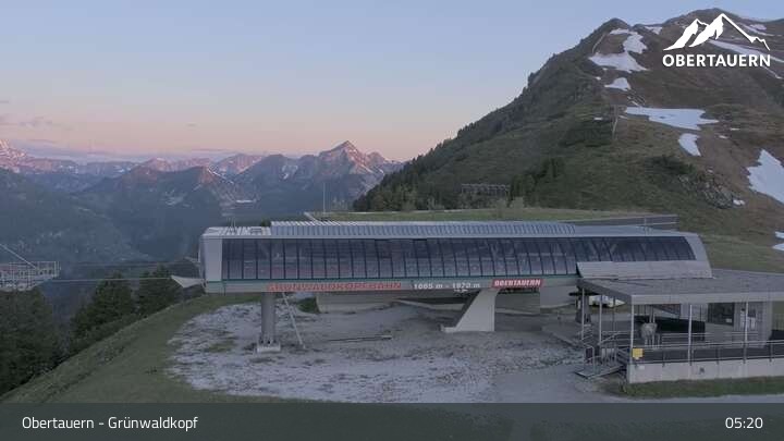 Archiv Foto Webcam Grünwaldkopf in Obertauern