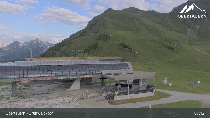 Archived image Webcam Obertauern - Grünwaldkopf