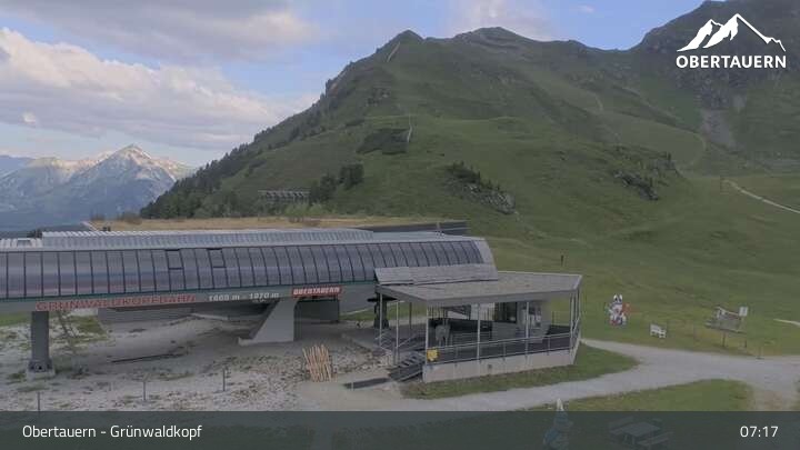 Archiv Foto Webcam Grünwaldkopf in Obertauern