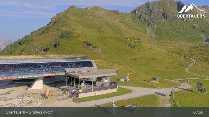 Archiv Foto Webcam Grünwaldkopf in Obertauern
