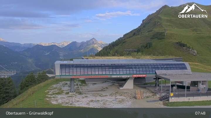 Archiv Foto Webcam Grünwaldkopf in Obertauern