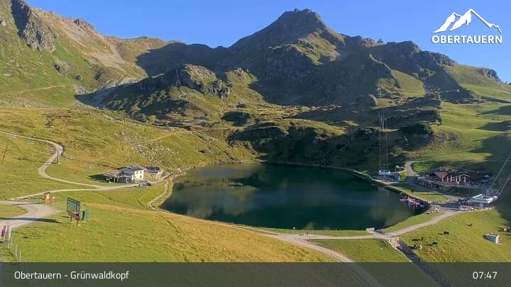 Archiv Foto Webcam Grünwaldkopf in Obertauern