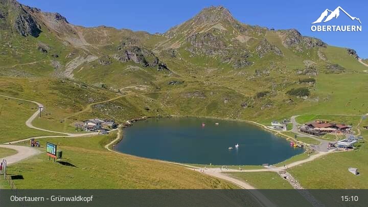 Archiv Foto Webcam Grünwaldkopf in Obertauern