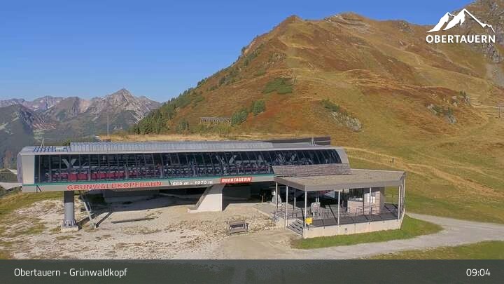 Archiv Foto Webcam Grünwaldkopf in Obertauern