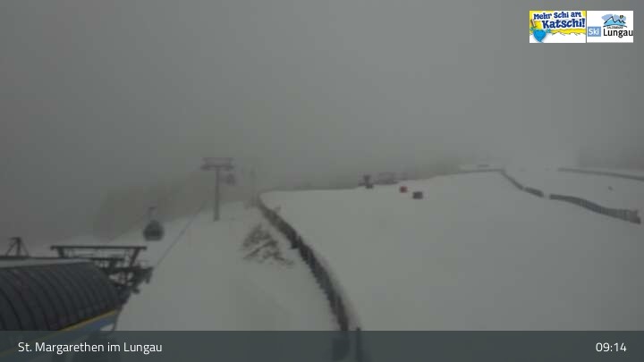 Archiv Foto Webcam Mittelstation Aineck