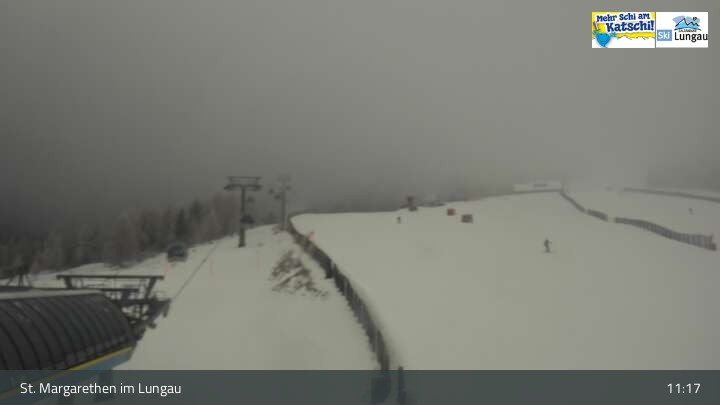 Archiv Foto Webcam Mittelstation Aineck