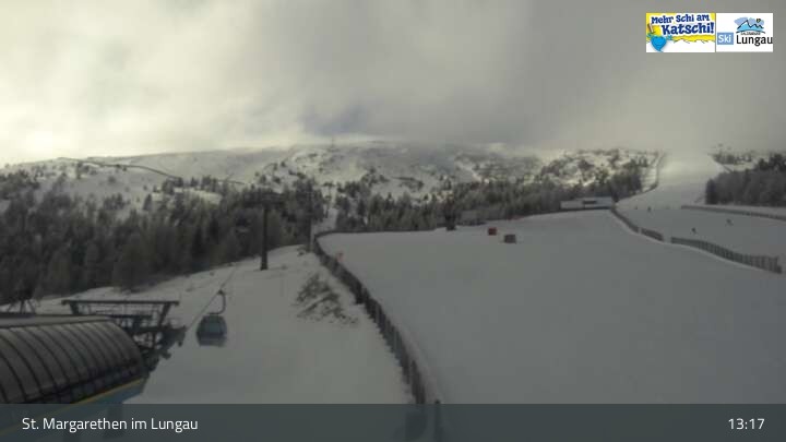 Archiv Foto Webcam Mittelstation Aineck