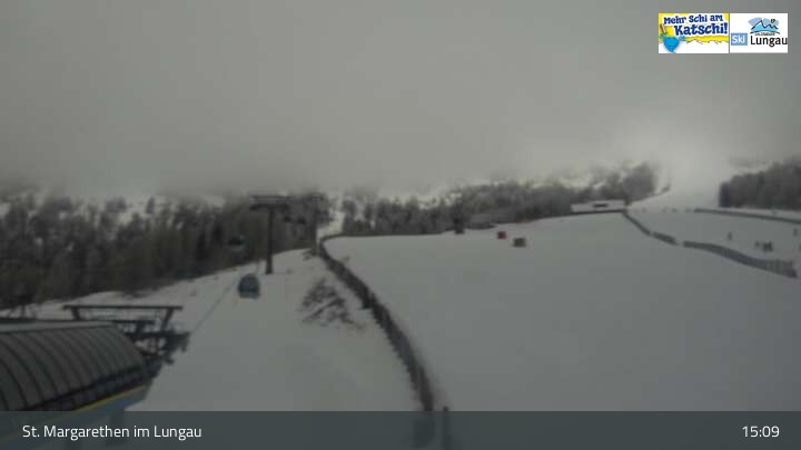 Archiv Foto Webcam Mittelstation Aineck