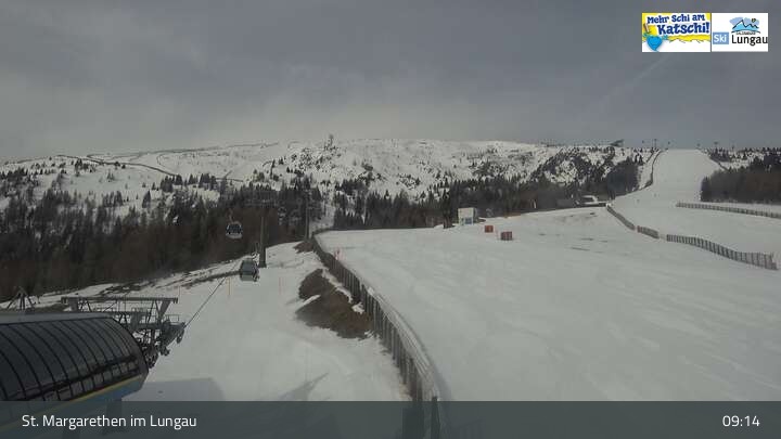 Archiv Foto Webcam Mittelstation Aineck