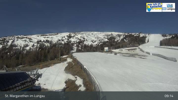 Archiv Foto Webcam Mittelstation Aineck