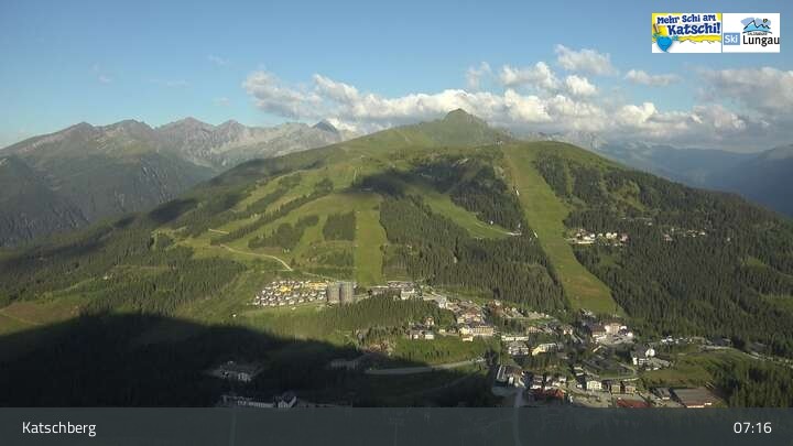 Archived image Webcam Aineck: Katschberghöhe