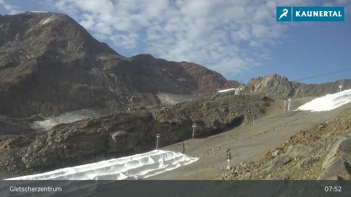 Archiv Foto Webcam Kaunertaler Gletscher