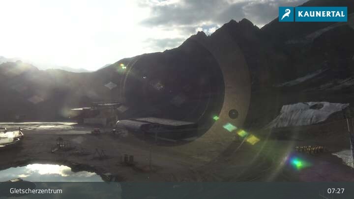 Archived image Webcam Kaunertal Glacier