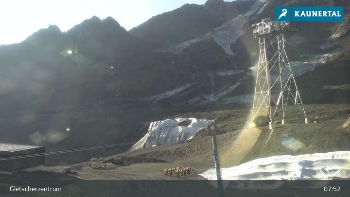 Archived image Webcam Kaunertal Glacier
