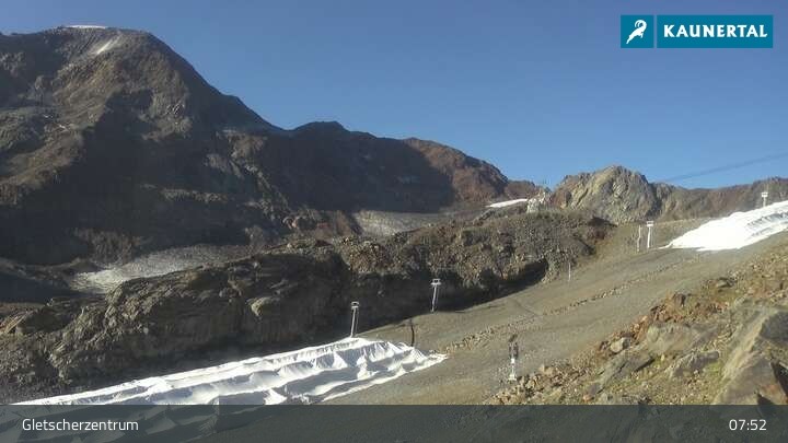 Archiv Foto Webcam Kaunertaler Gletscher