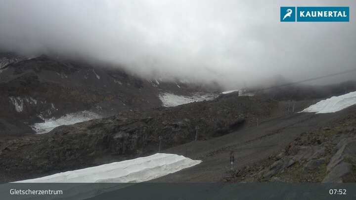 Archived image Webcam Kaunertal Glacier