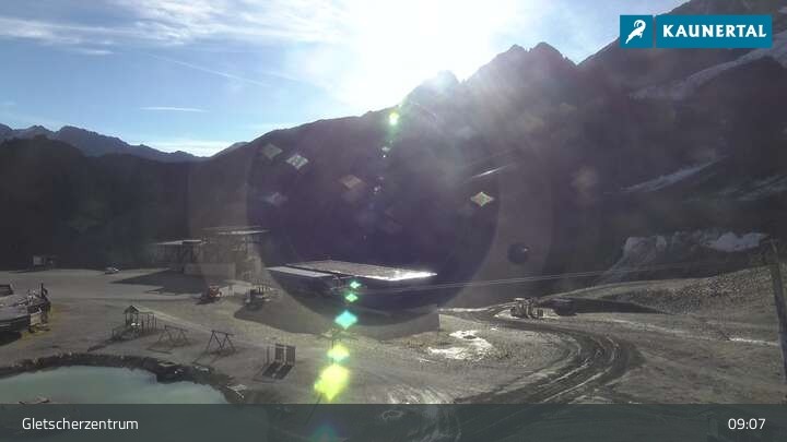 Archived image Webcam Kaunertal Glacier