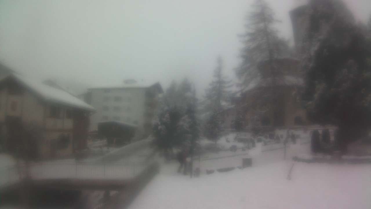 Archived image Webcam Zermatt Church