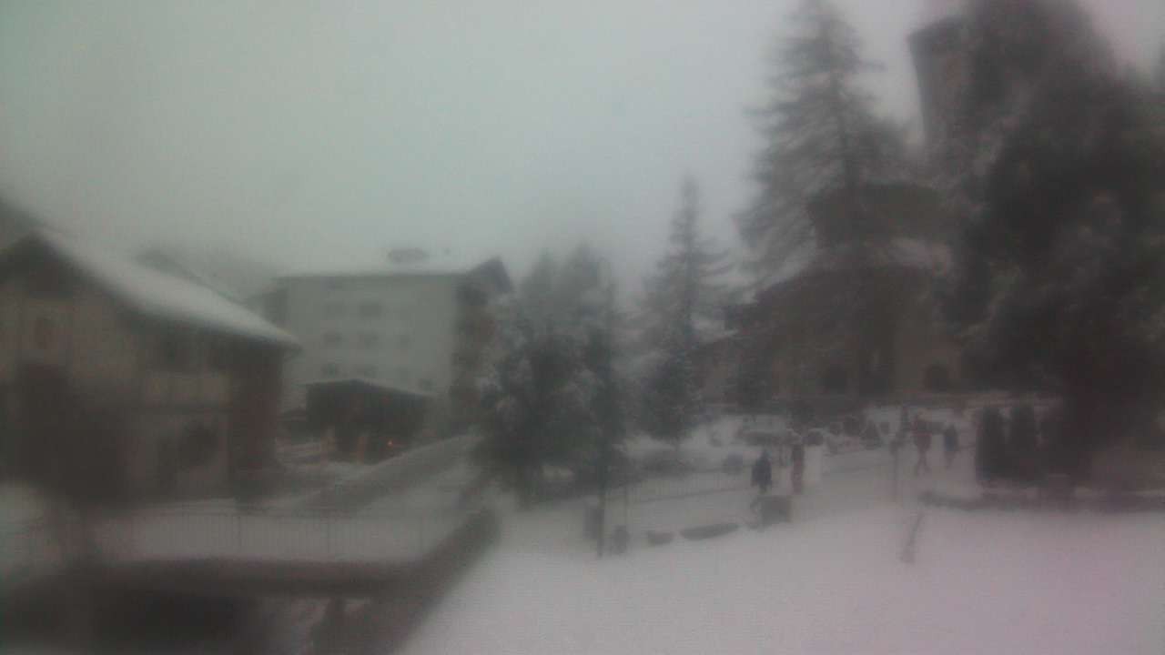 Archived image Webcam Zermatt Church