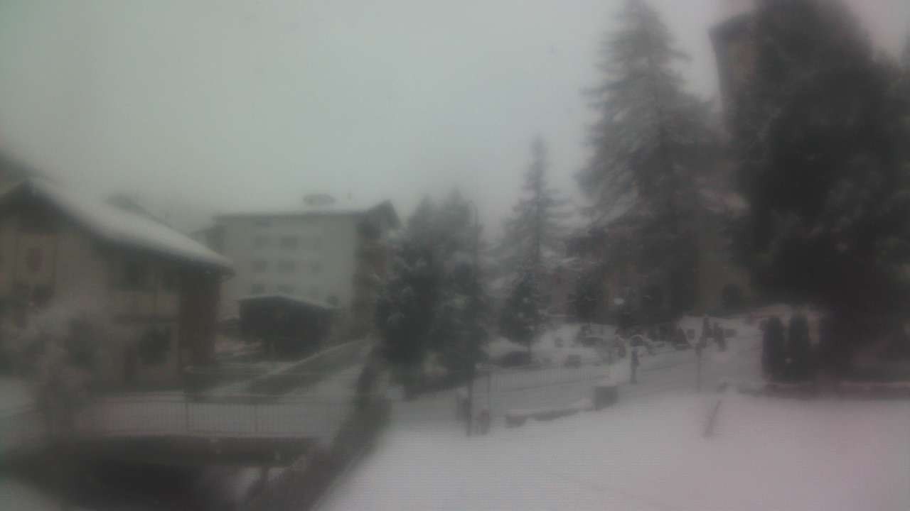 Archiv Foto Webcam Zermatt Kirche