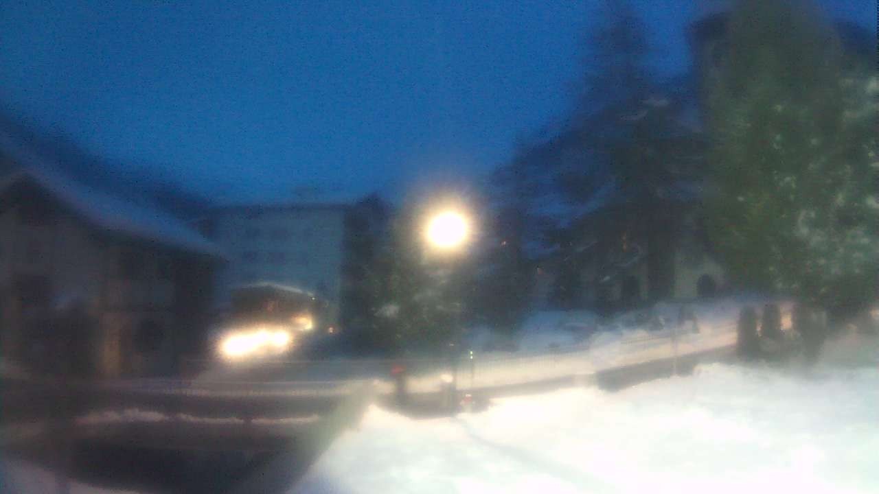 Archiv Foto Webcam Zermatt Kirche