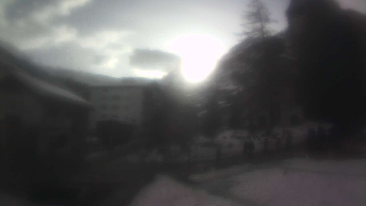 Archiv Foto Webcam Zermatt Kirche