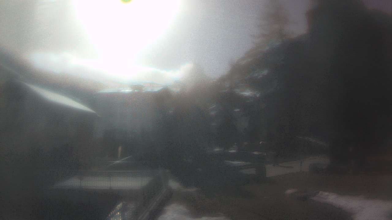 Archiv Foto Webcam Zermatt Kirche