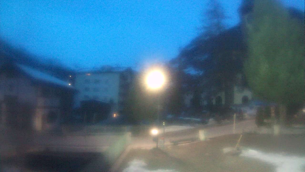 Archiv Foto Webcam Zermatt Kirche