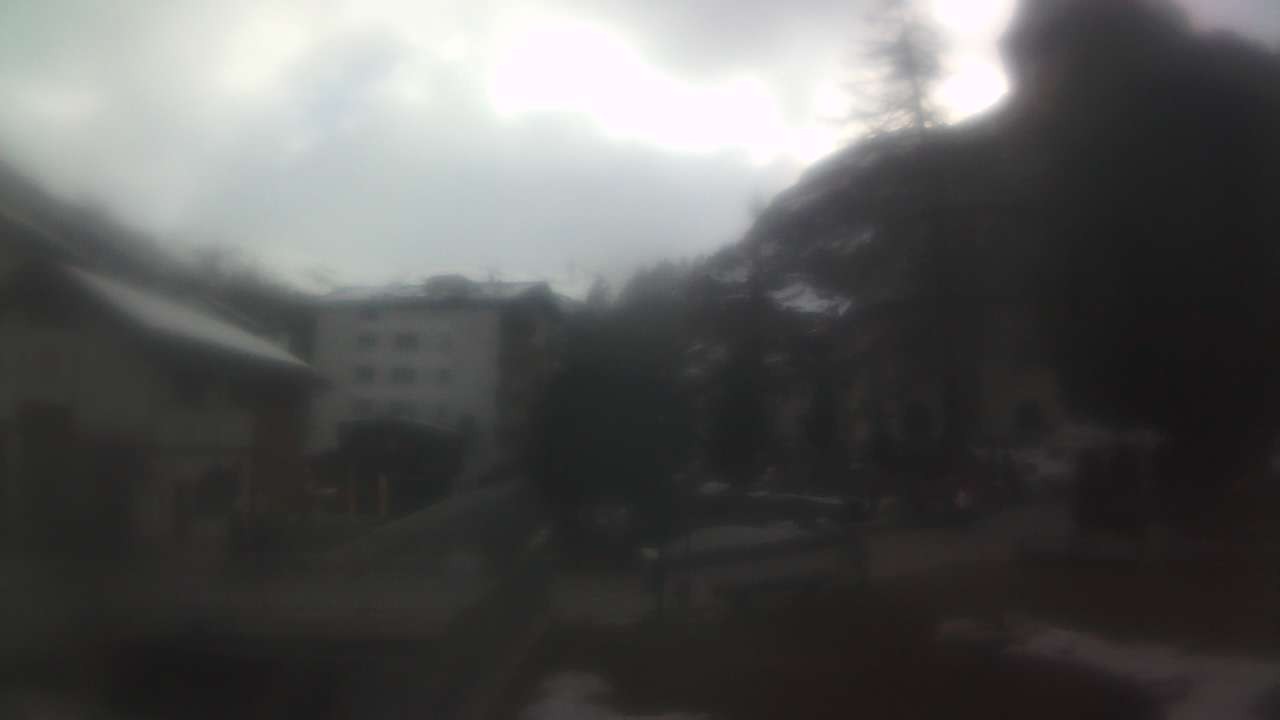 Archiv Foto Webcam Zermatt Kirche