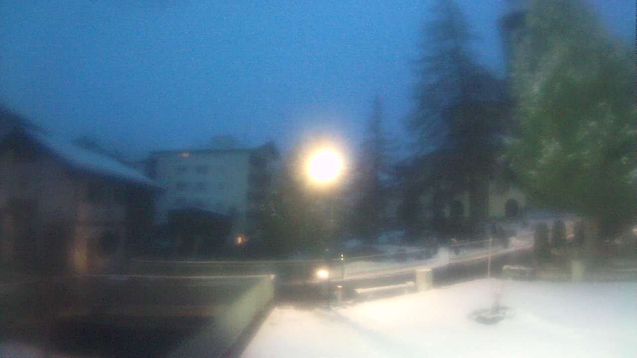 Archiv Foto Webcam Zermatt Kirche