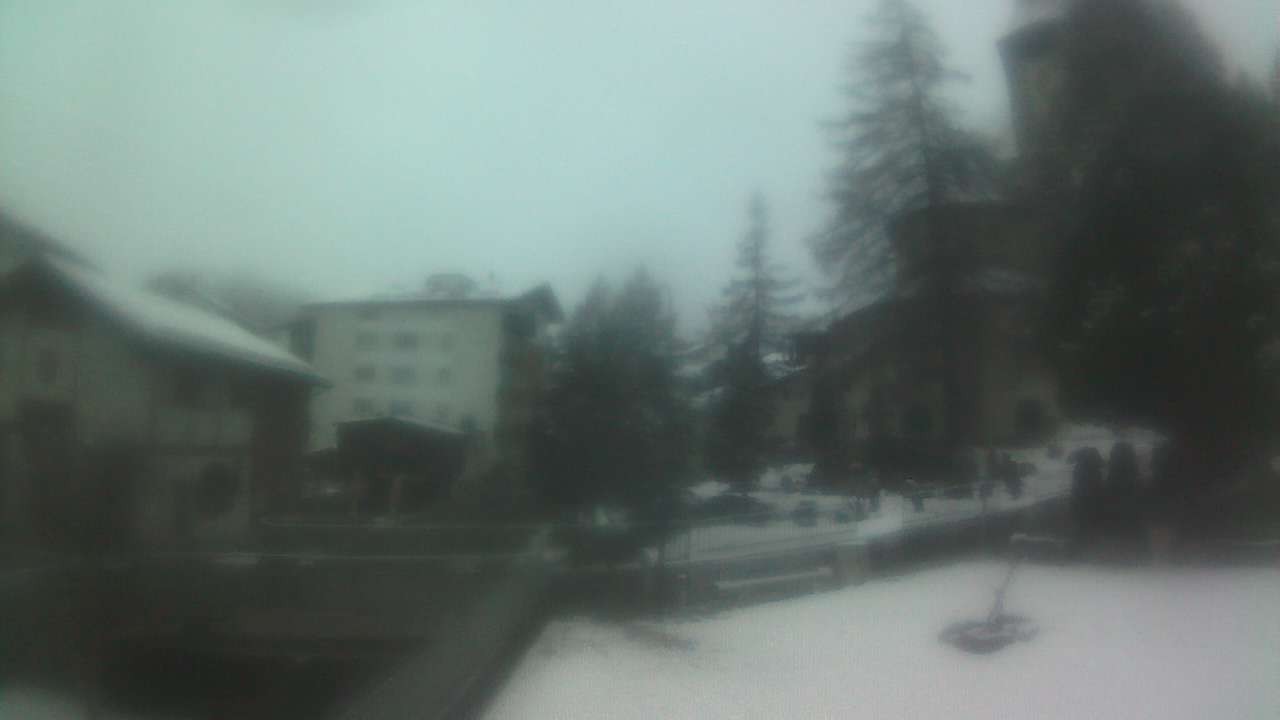 Archiv Foto Webcam Zermatt Kirche