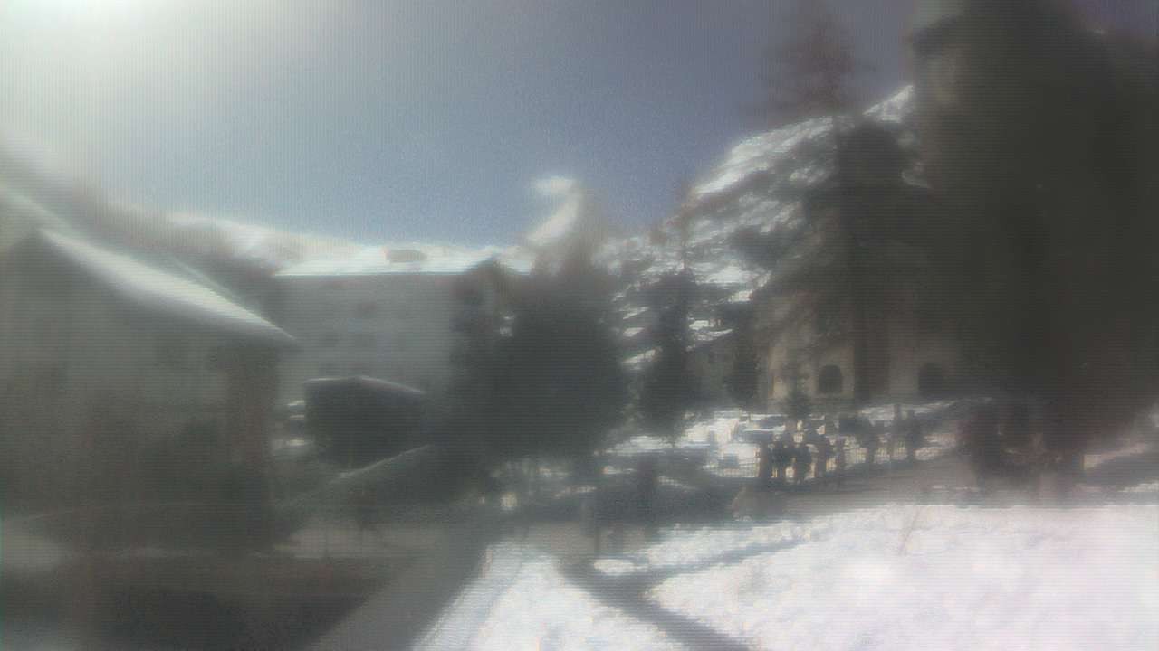 Archiv Foto Webcam Zermatt Kirche