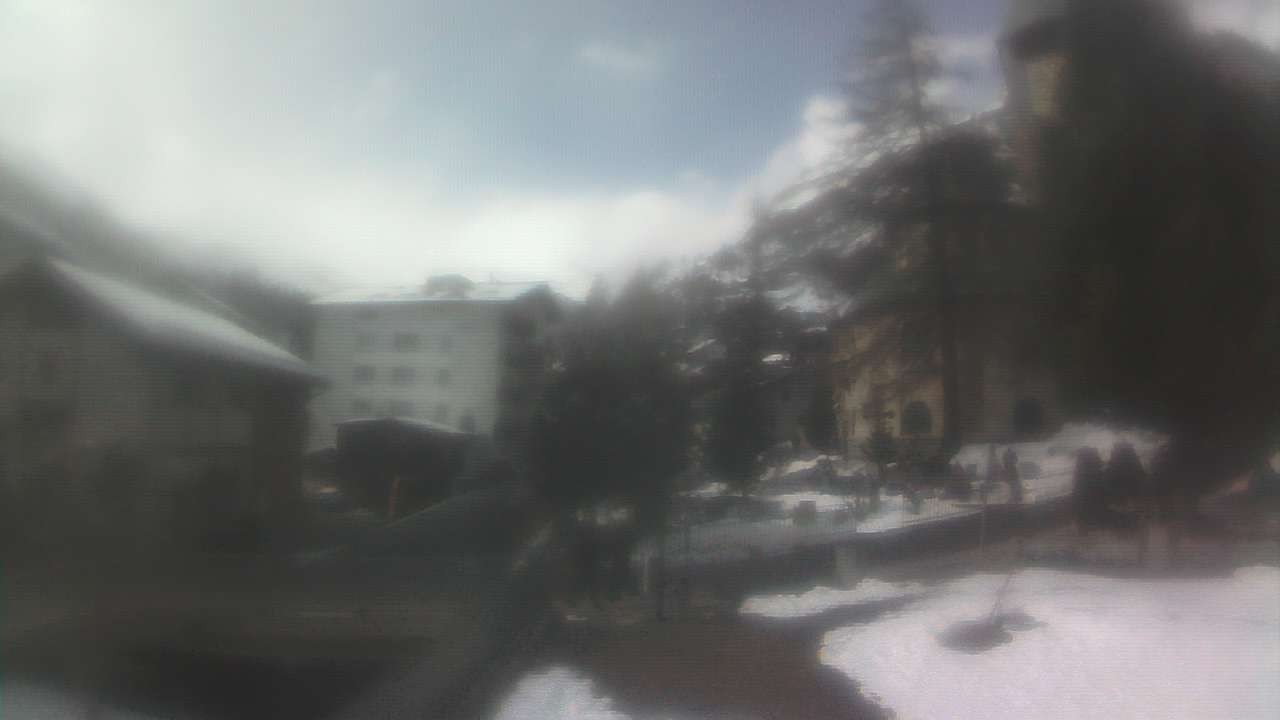 Archiv Foto Webcam Zermatt Kirche
