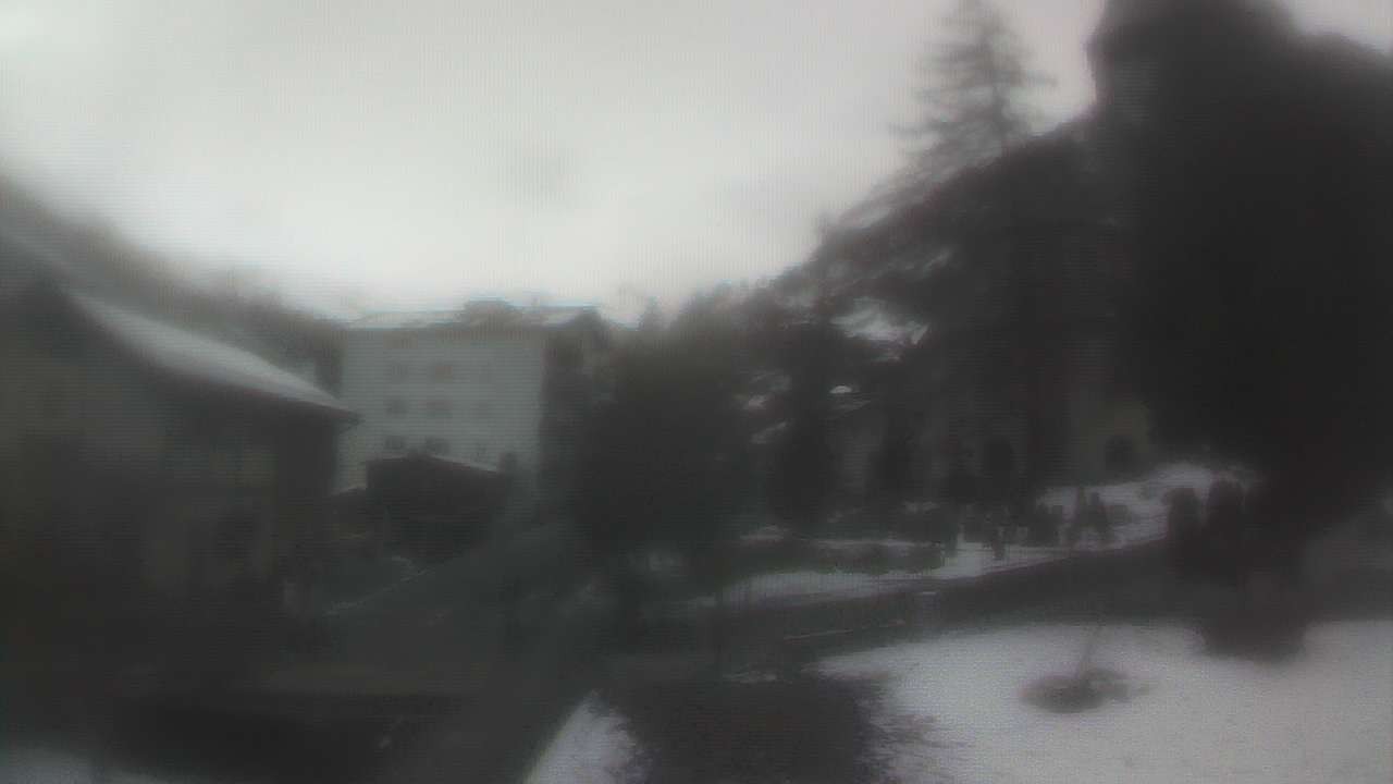 Archiv Foto Webcam Zermatt Kirche