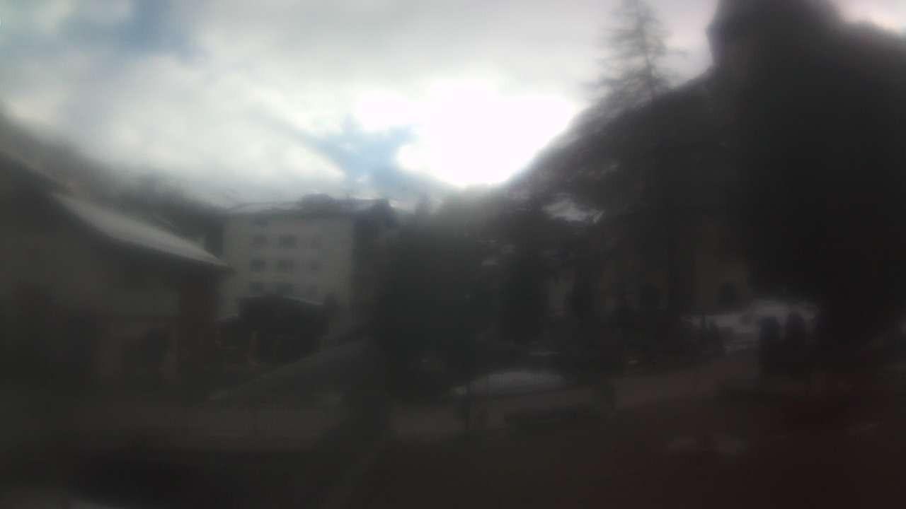 Archiv Foto Webcam Zermatt Kirche