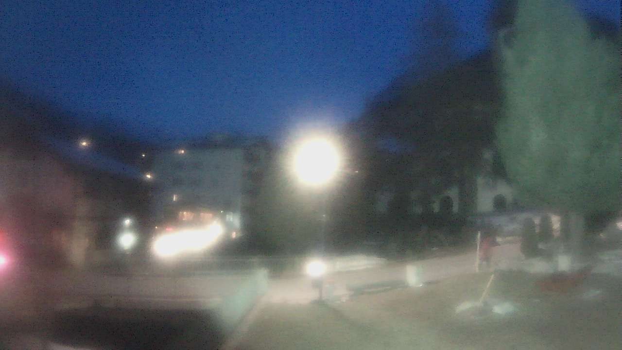 Archiv Foto Webcam Zermatt Kirche